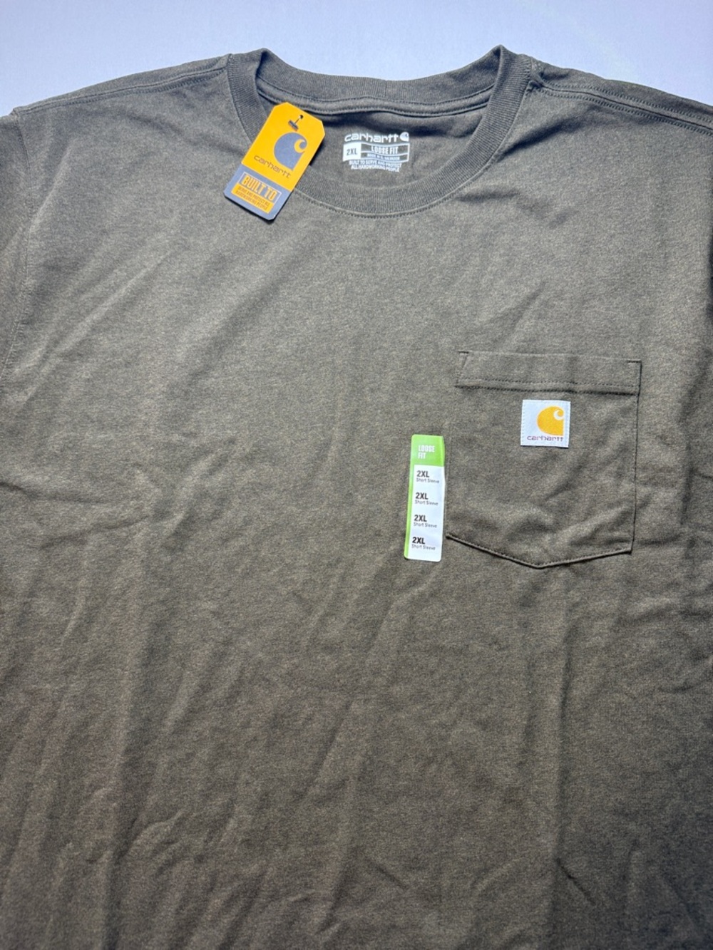 Carhartt Loose Fit Heavyweight Short Sleeve Tee Size 2XL NWT - Picture 2 of 5